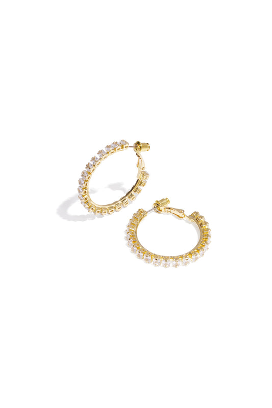 Pendientes de aro de cobre geométricos elegantes navideños de lujo, joyería para mujer
