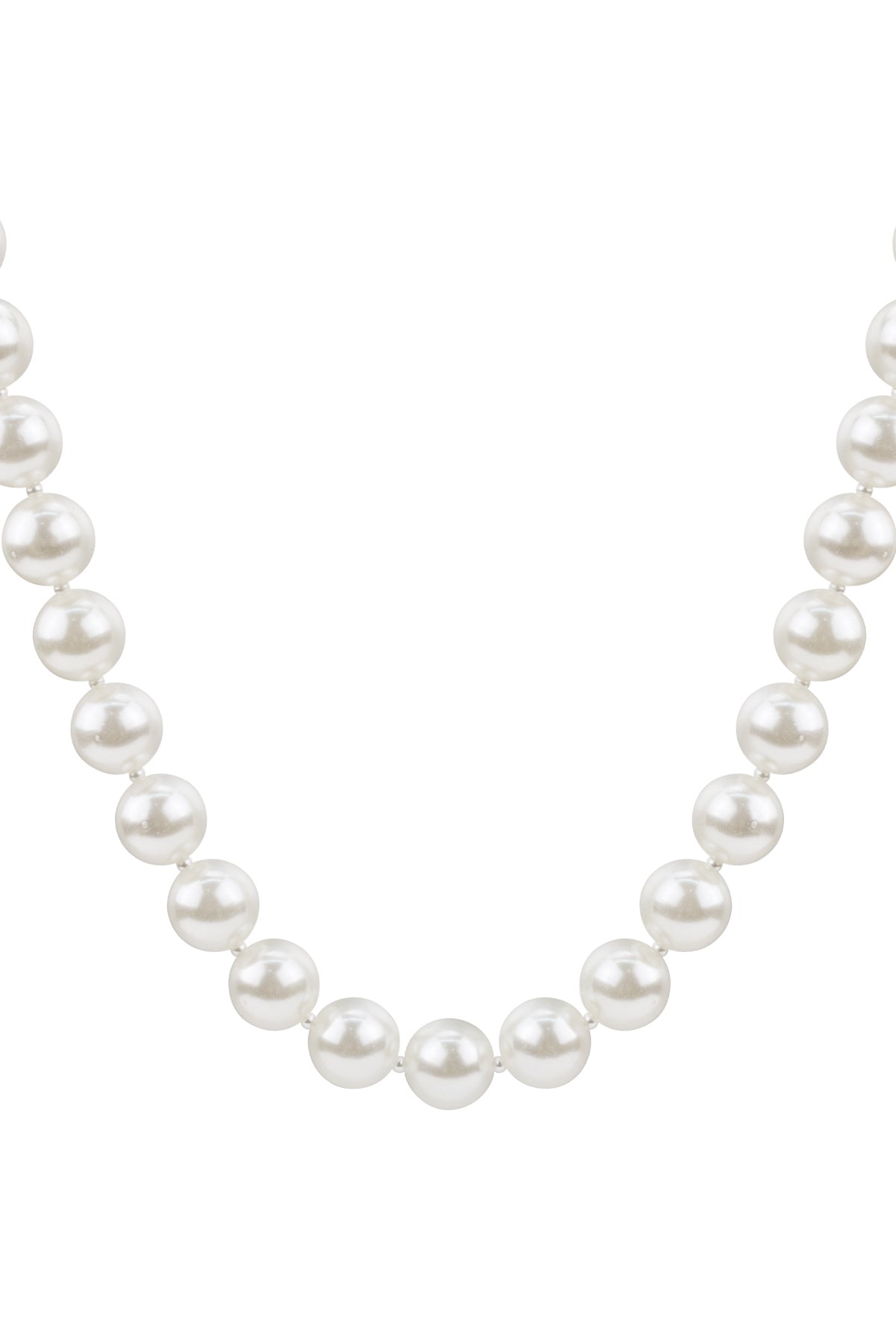Collar de niña de perlas 12mm-25mm