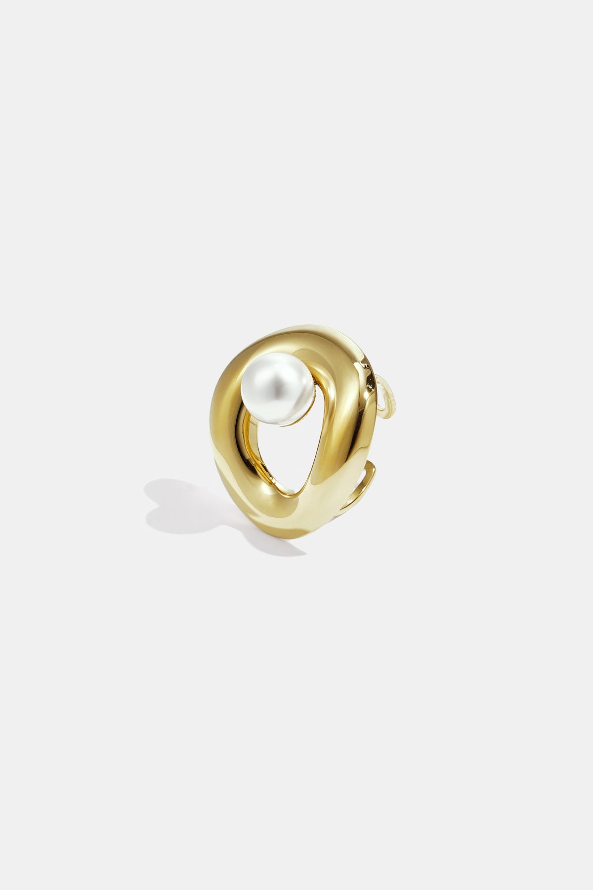 Anillos de acero inoxidable con diseño circular, estilo casual, diario, serie sencilla, joyería para mujer.