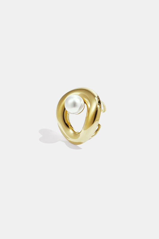 Anillos de acero inoxidable con diseño circular, estilo casual, diario, serie sencilla, joyería para mujer.
