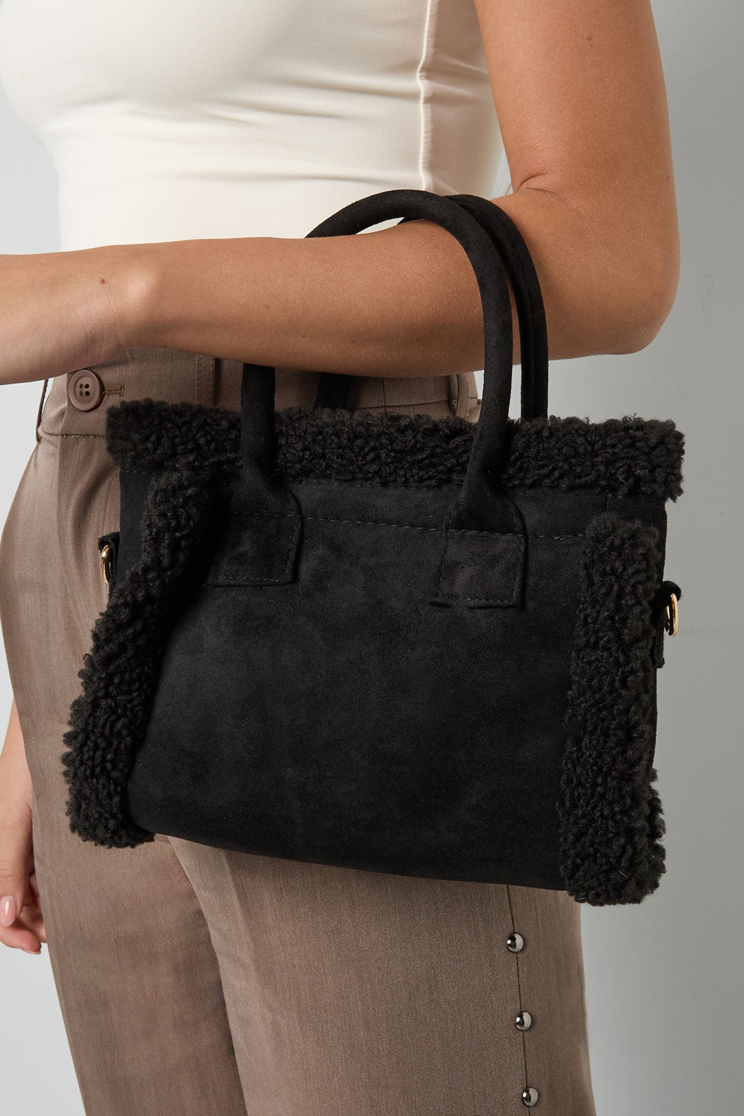 Bolsos de hombro Patchwork Casual Algodón Accesorios diarios