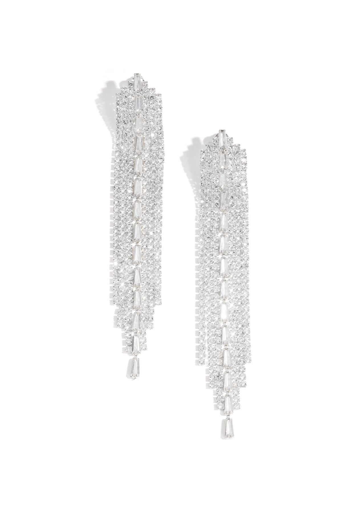 Pendientes colgantes de cobre geométricos elegantes navideños de lujo para mujer