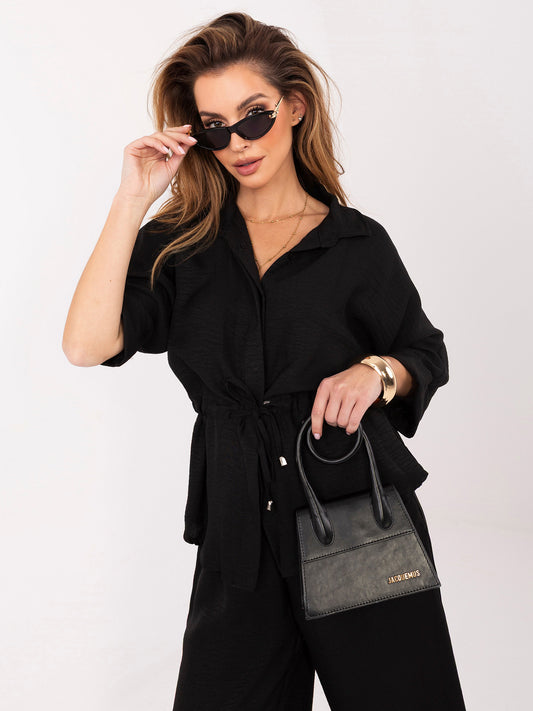 Conjunto de Camisa y Pantalón Negro