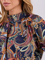 Blusa Mia de Estampado Paisley y Manga Larga